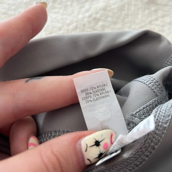 Aerie Chill Play Move 7/8 leggings Gray Size Medium - Picture 8 of 8